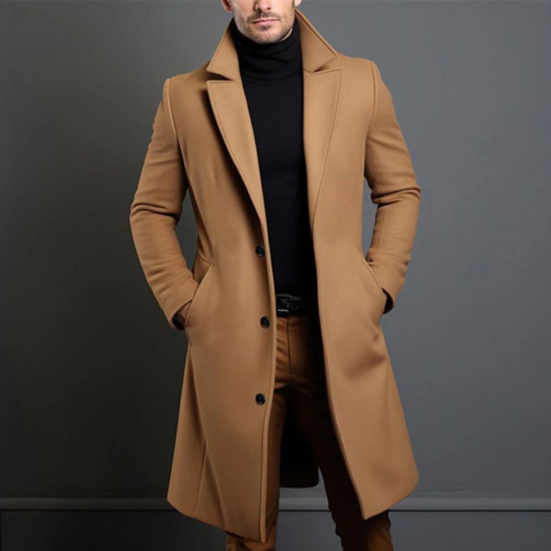 Evoque™ | Men's Wool Trench