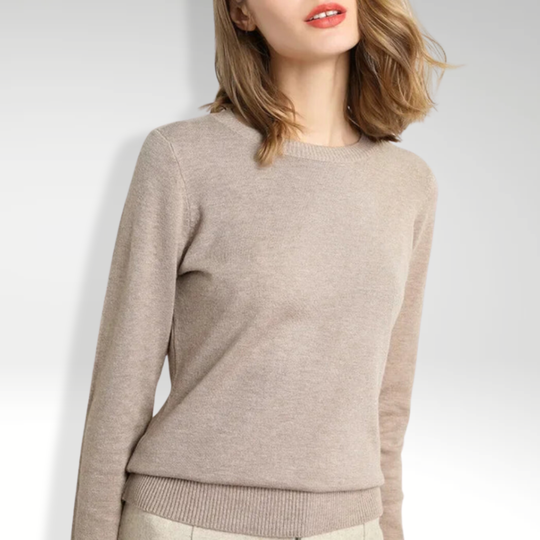 Evoque™ | Essential Wool Comfort Sweater