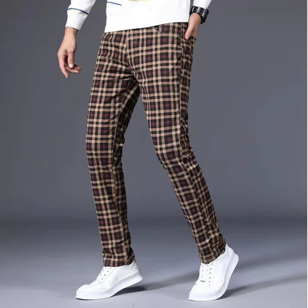 Evoque™ | Luxe Comfort Slim Fit Trousers