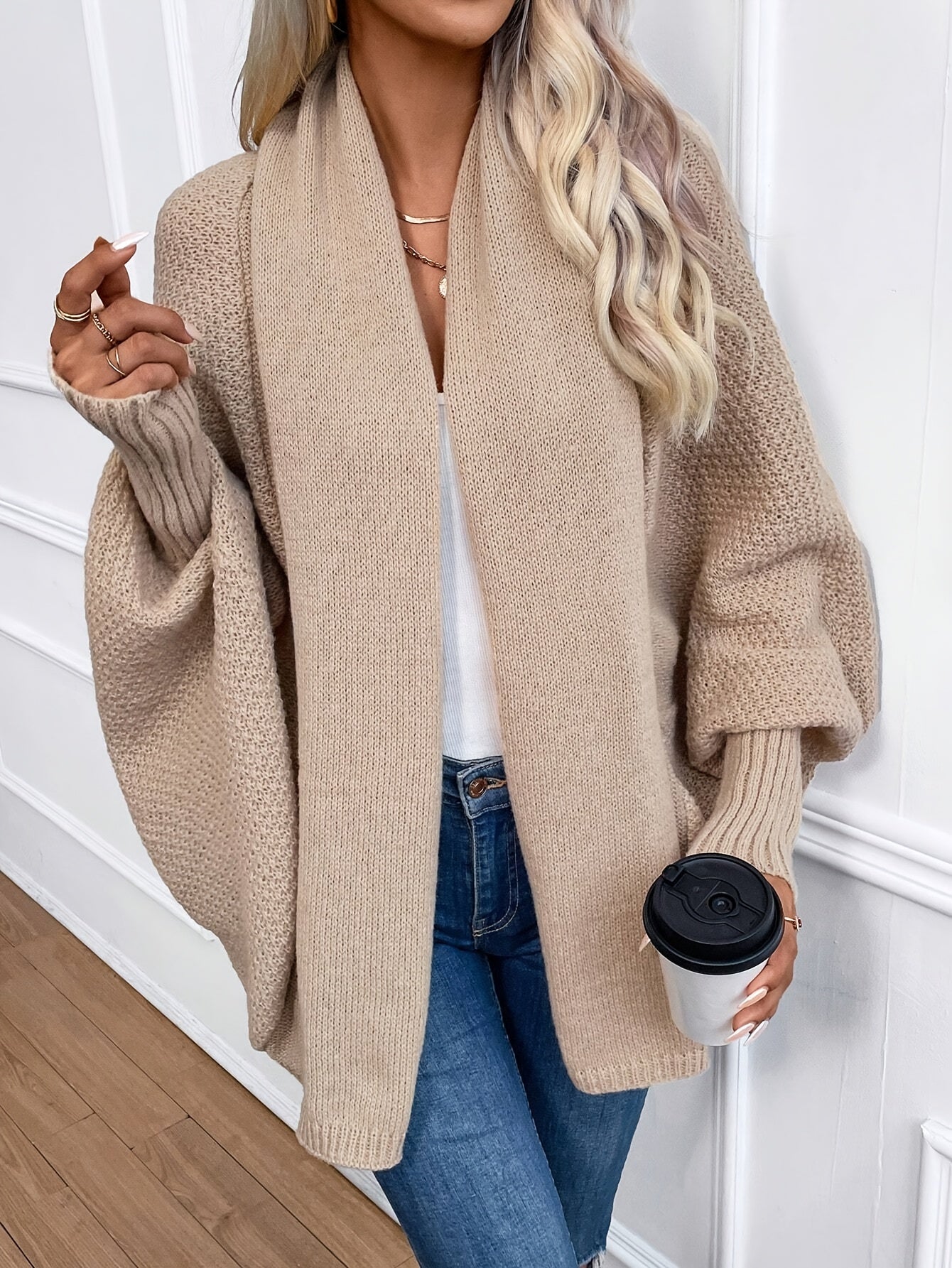 Evoque™ | Cozy Shawl Knit Cardigan