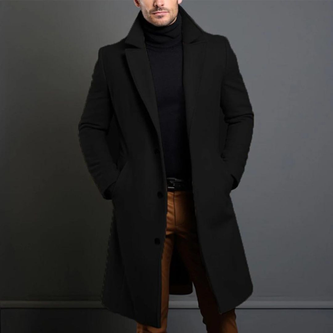 Evoque™ | Men's Wool Trench