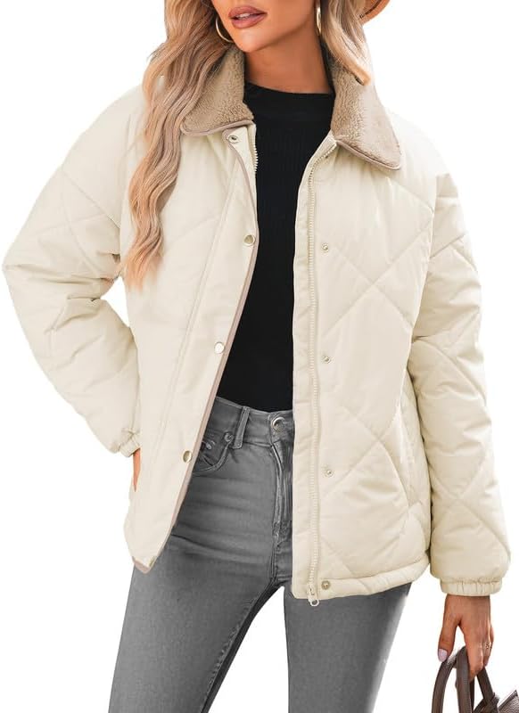 Evoque™ | Quilted Sherpa-Lined Jacket