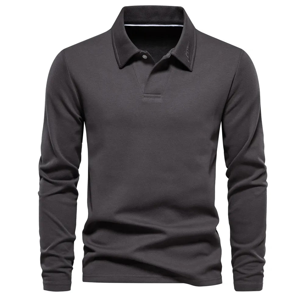 EVOQUE™ | LONG-SLEEVE POLO SHIRT