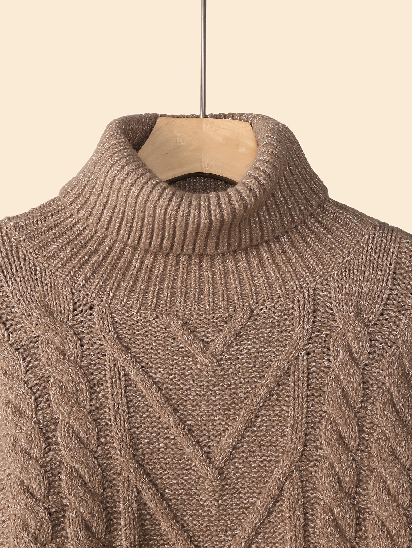 EVOQUE™ | CHUNKY KNIT TURTLENECK LOUNGE SET