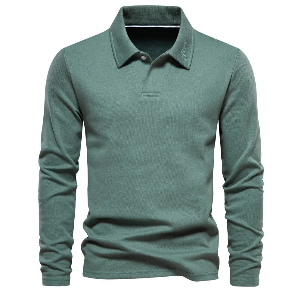 EVOQUE™ | LONG-SLEEVE POLO SHIRT