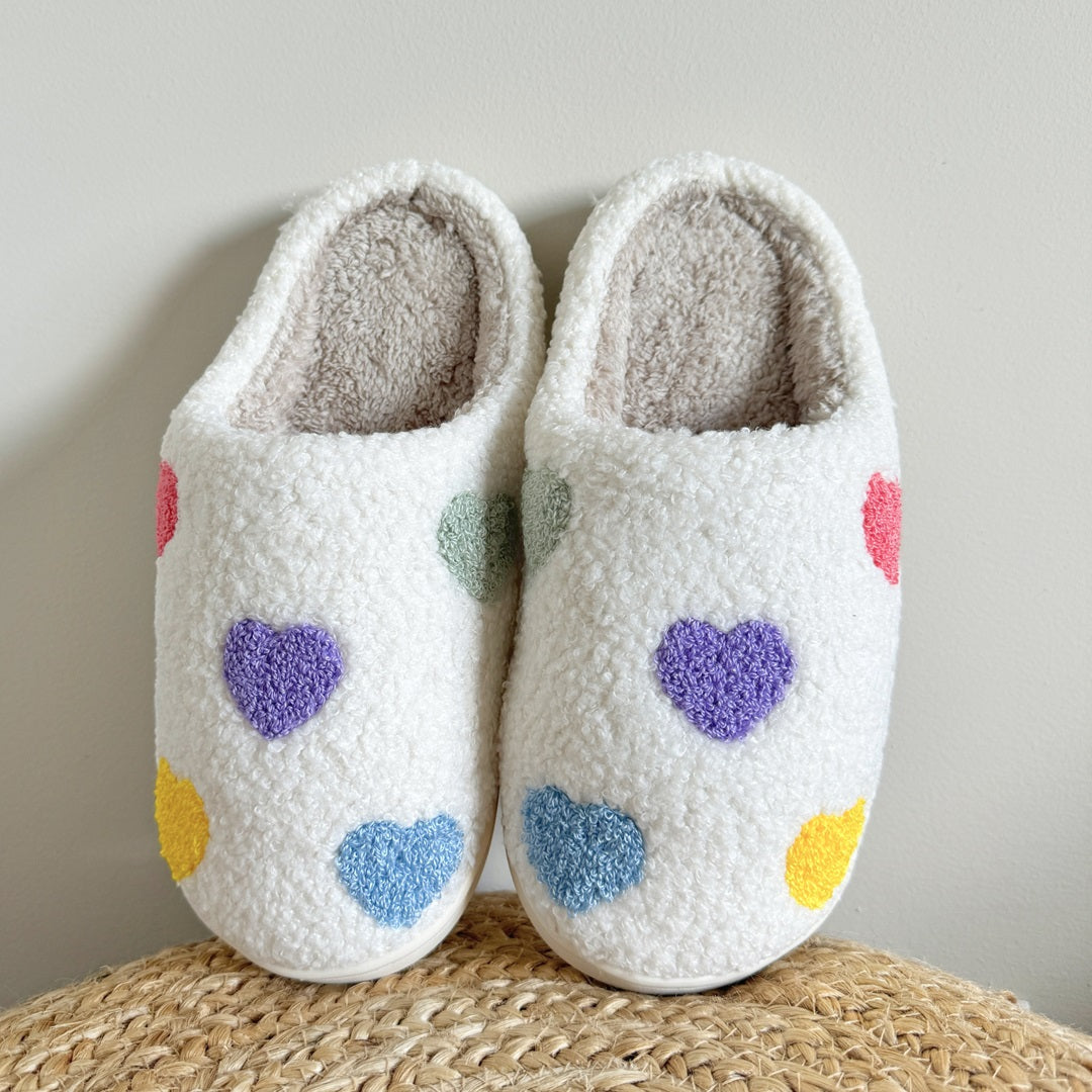 Evoque™ | Colourful Heart Slippers