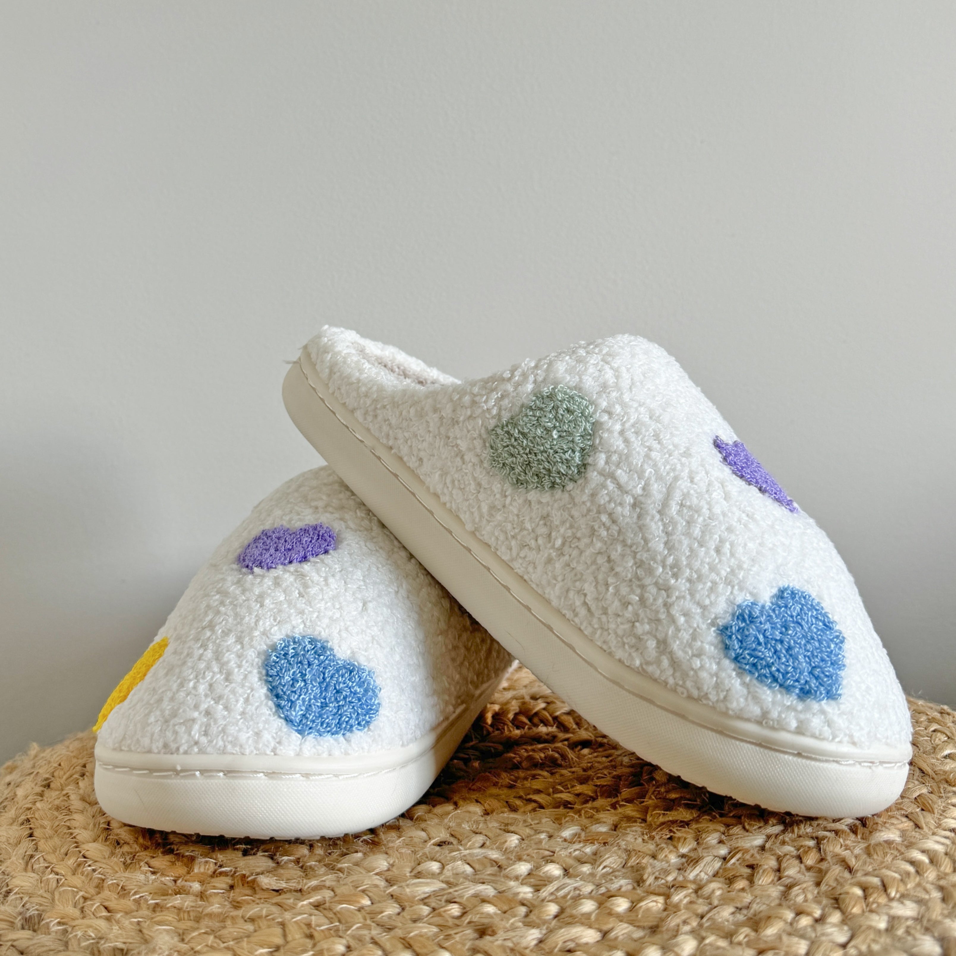 Evoque™ | Colourful Heart Slippers