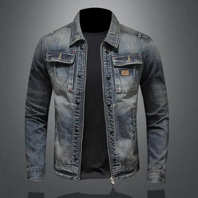 EVOQUE™ | Classic Denim Jacket with Modern Details