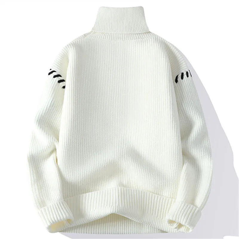 Evoque™ | Bold Knit Turtleneck Sweater