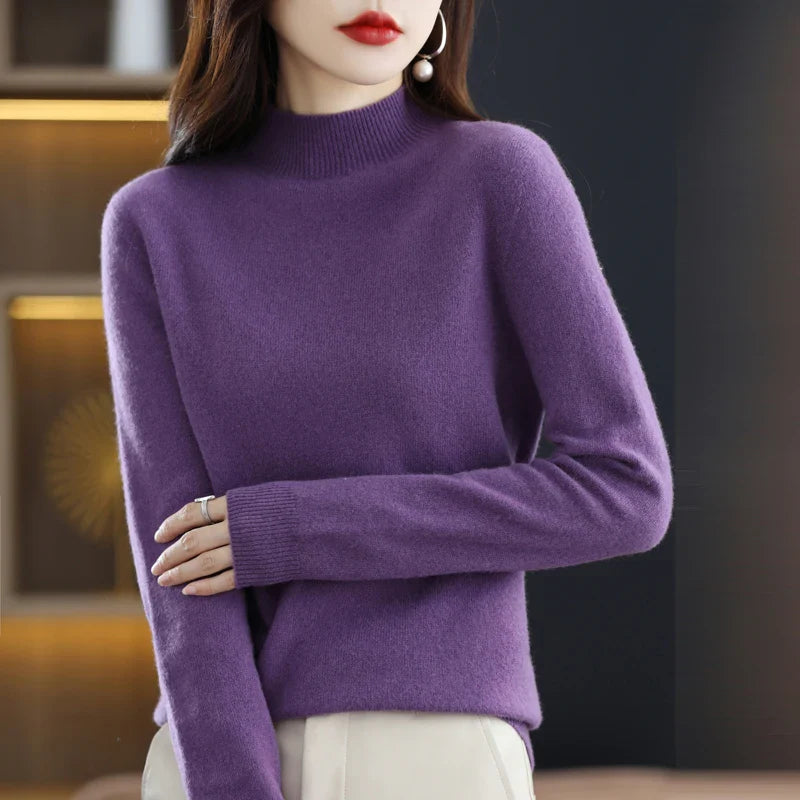 Evoque™ | Luxurious 100% Cashmere Sweater