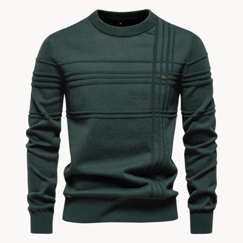 EVOQUE™ | CLASSIC TEXTURED KNIT SWEATER