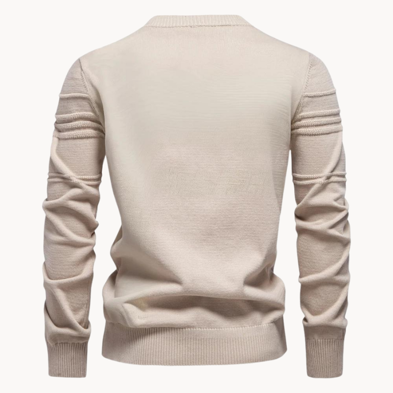 EVOQUE™ | CLASSIC TEXTURED KNIT SWEATER