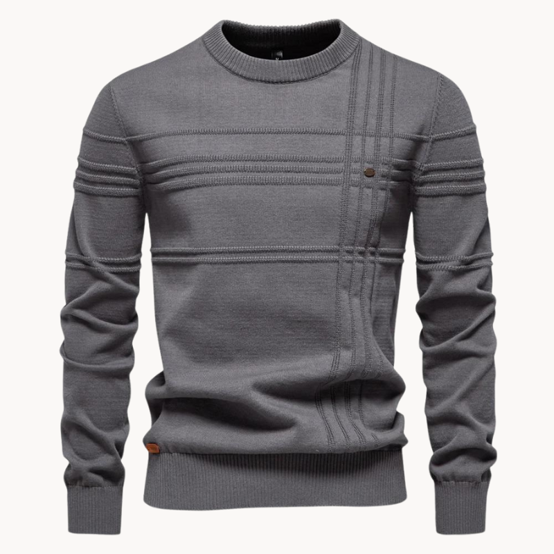 EVOQUE™ | CLASSIC TEXTURED KNIT SWEATER