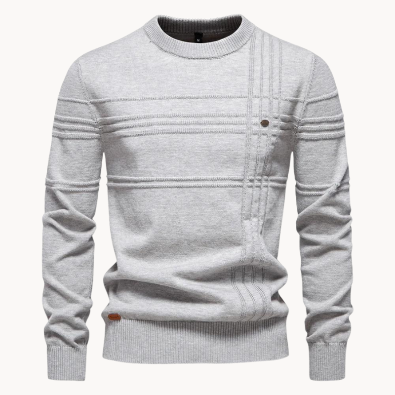 EVOQUE™ | CLASSIC TEXTURED KNIT SWEATER