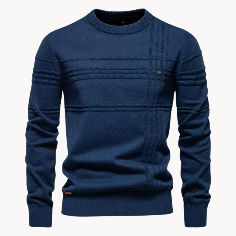 EVOQUE™ | CLASSIC TEXTURED KNIT SWEATER