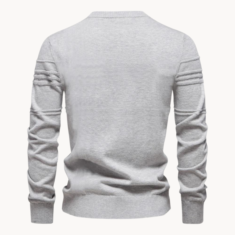 EVOQUE™ | CLASSIC TEXTURED KNIT SWEATER