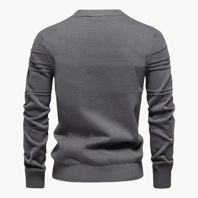 EVOQUE™ | CLASSIC TEXTURED KNIT SWEATER