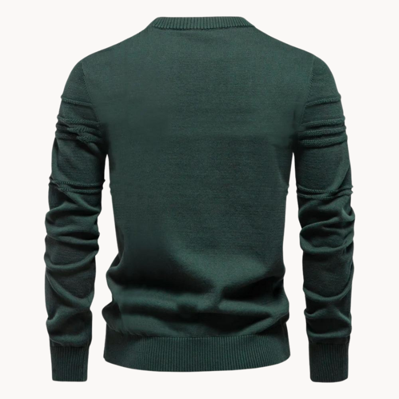 EVOQUE™ | CLASSIC TEXTURED KNIT SWEATER