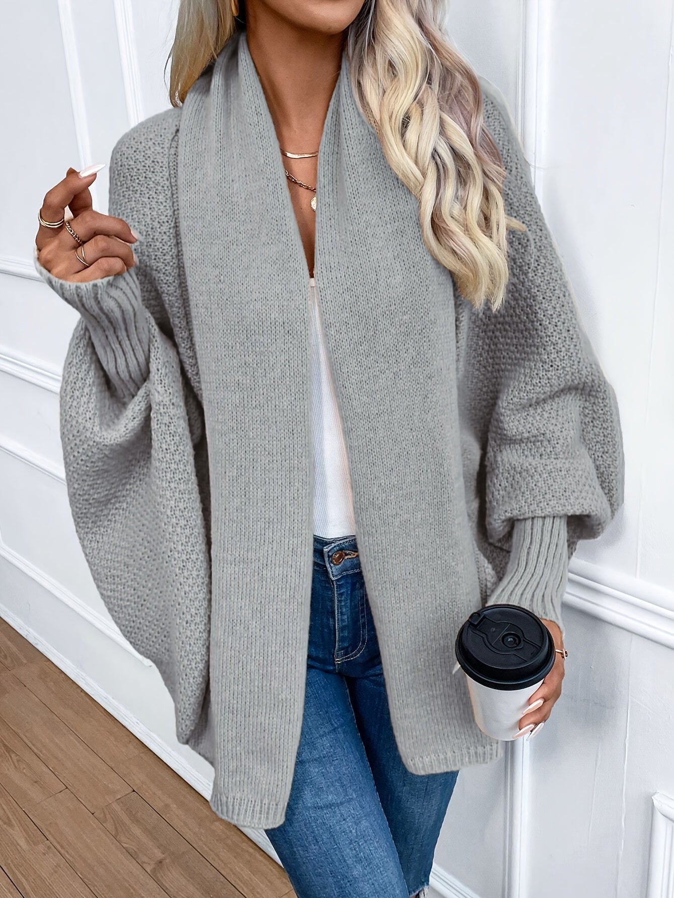 Evoque™ | Cozy Shawl Knit Cardigan