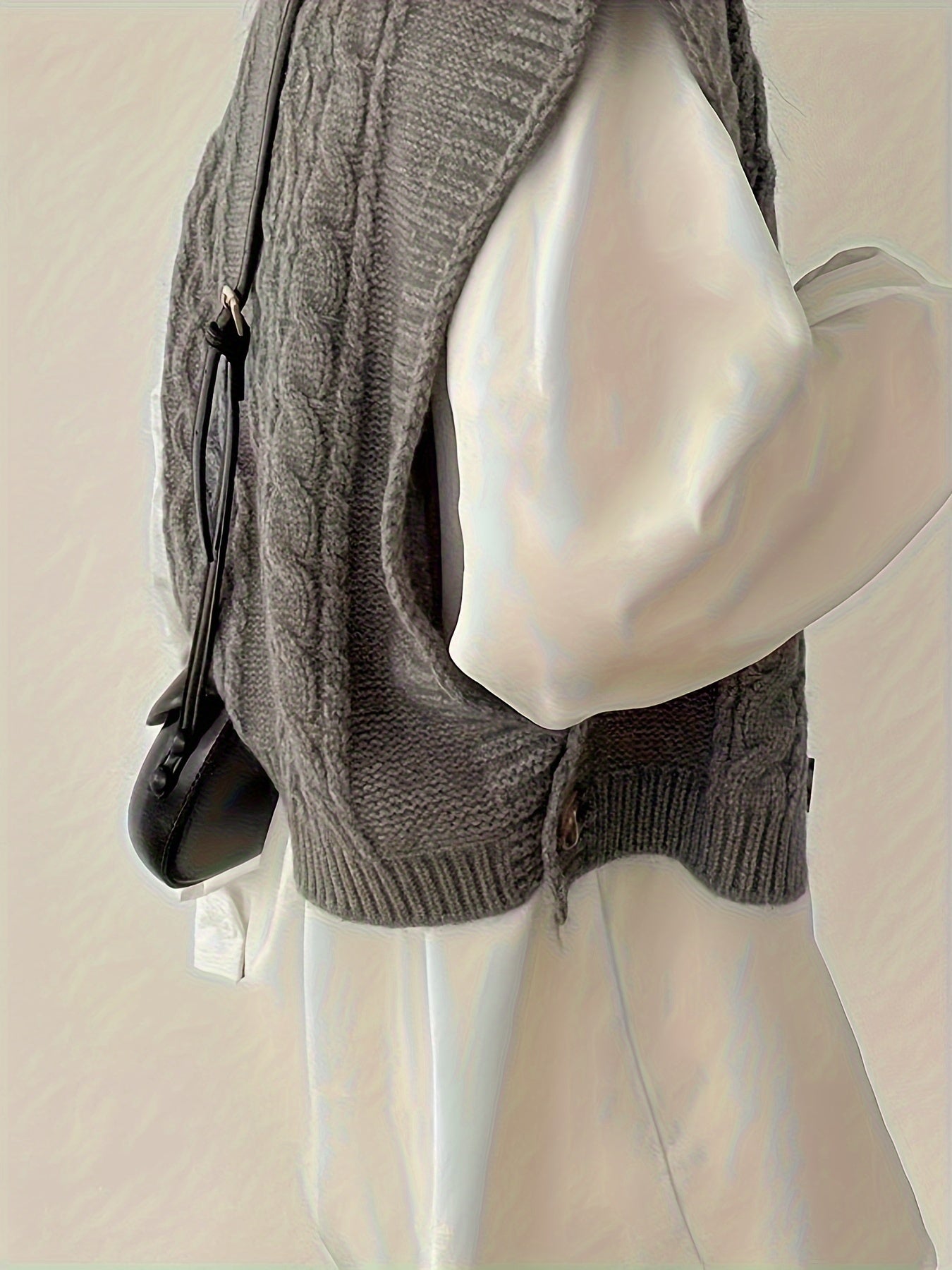 Evoque™ | Vintage Button Knit Vest