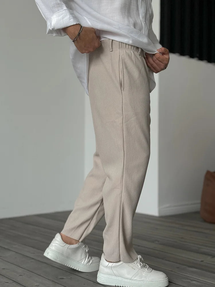 Evoque™ | Ribbed Relax Trousers