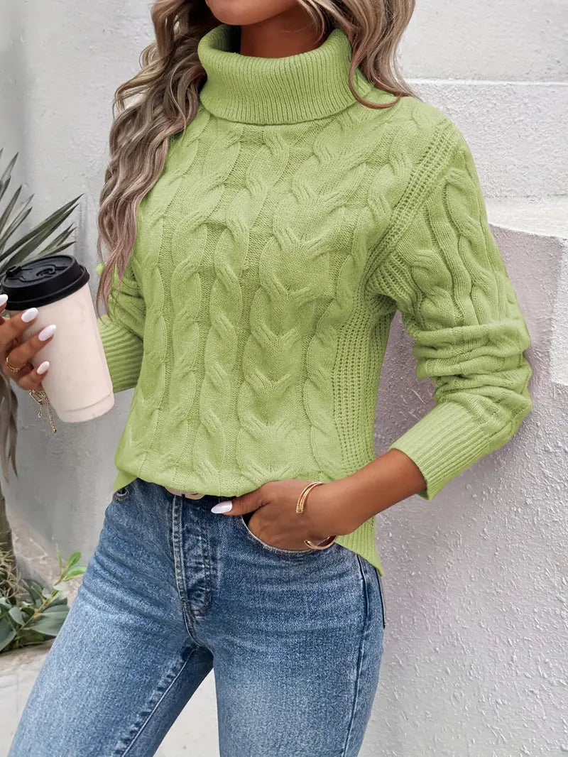 Evoque™ | Cozy Chic Turtleneck Sweater