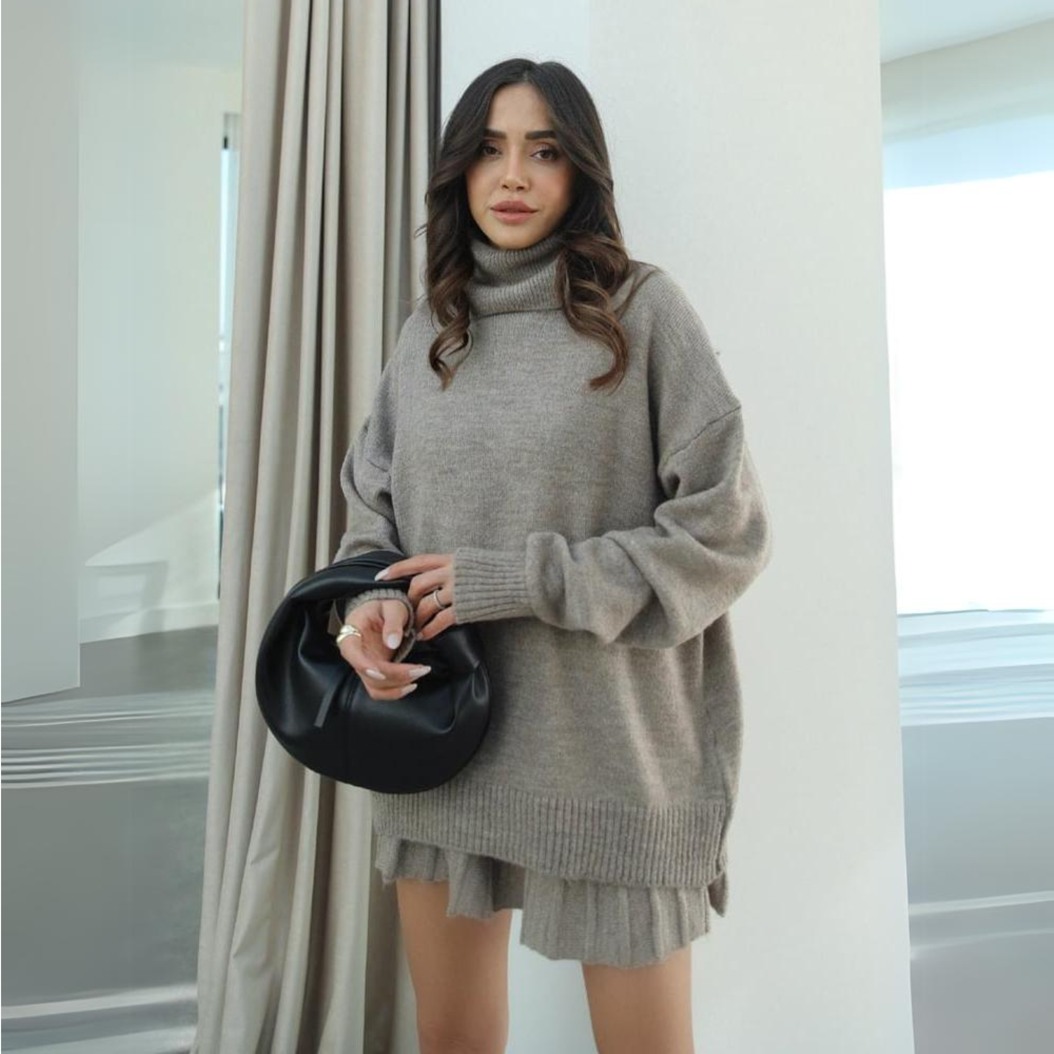 ( 2+1 FREE ) Matior™ | Emily Turtleneck Knit Set