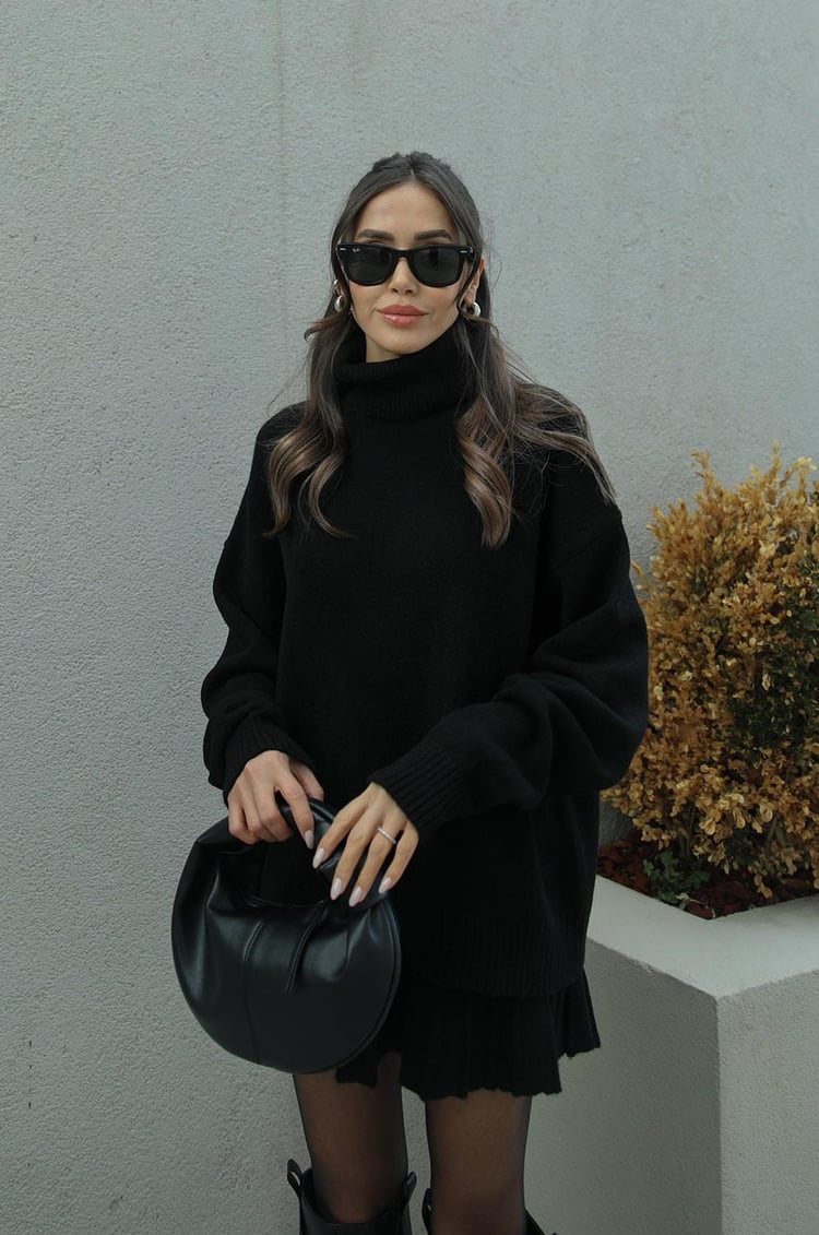 Evoque™ | Emily Turtleneck Knit Set